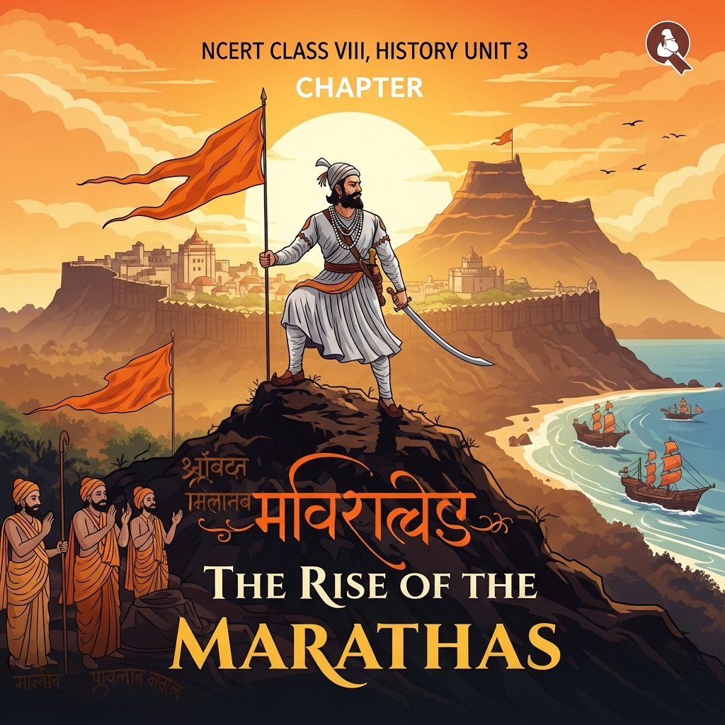 Complete Solutions and Summary of The Rise of the Marathas – NCERT Class 8, History, Unit 3 – Summary, Questions, Answers, Extra Questions