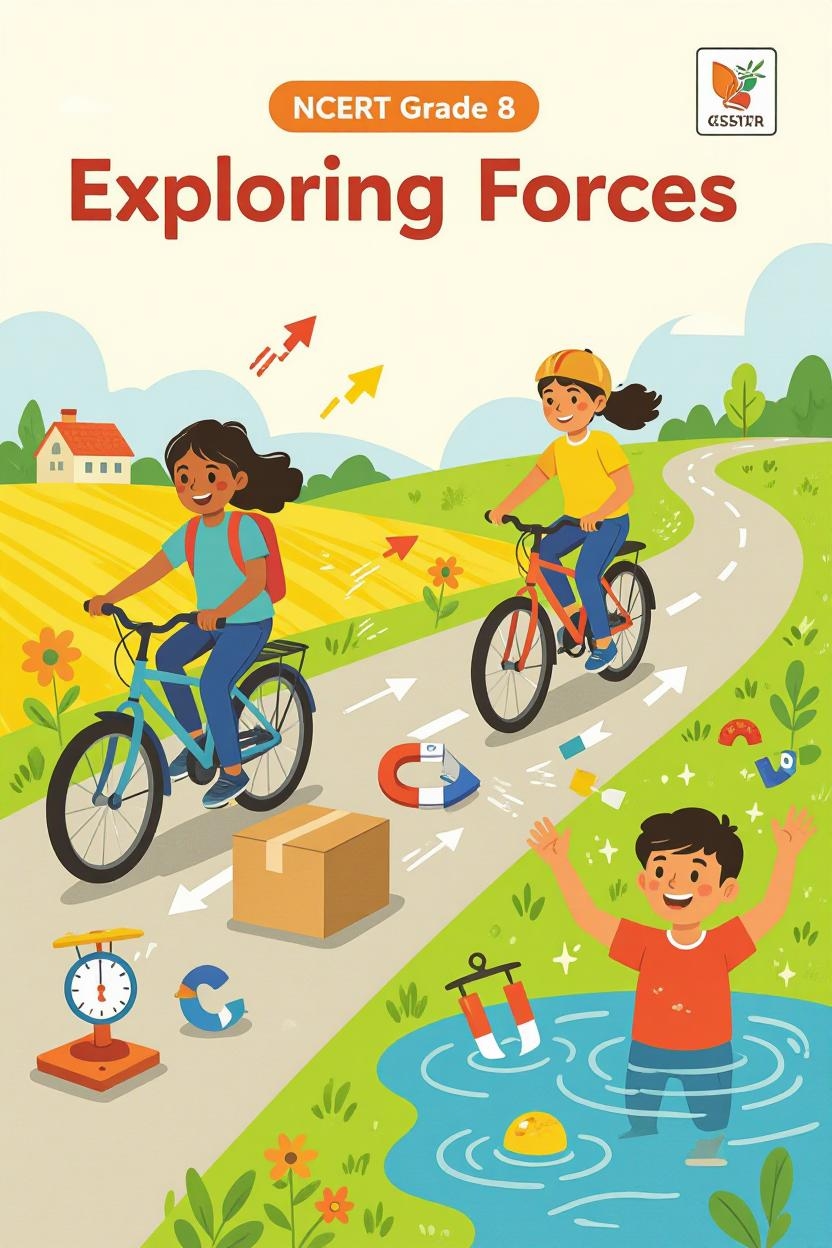 Complete Solutions and Summary of Exploring Forces – NCERT Class 8 Science, Chapter 5 – Summary, Questions, Answers, Extra Questions