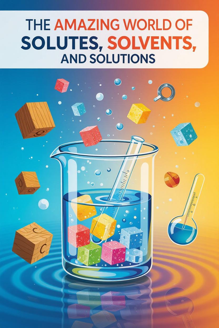 Complete Solutions and Summary of The Amazing World of Solutes, Solvents, and Solutions – NCERT Class 8, Science, Chapter 9 – Summary, Questions, Answers, Extra Questions