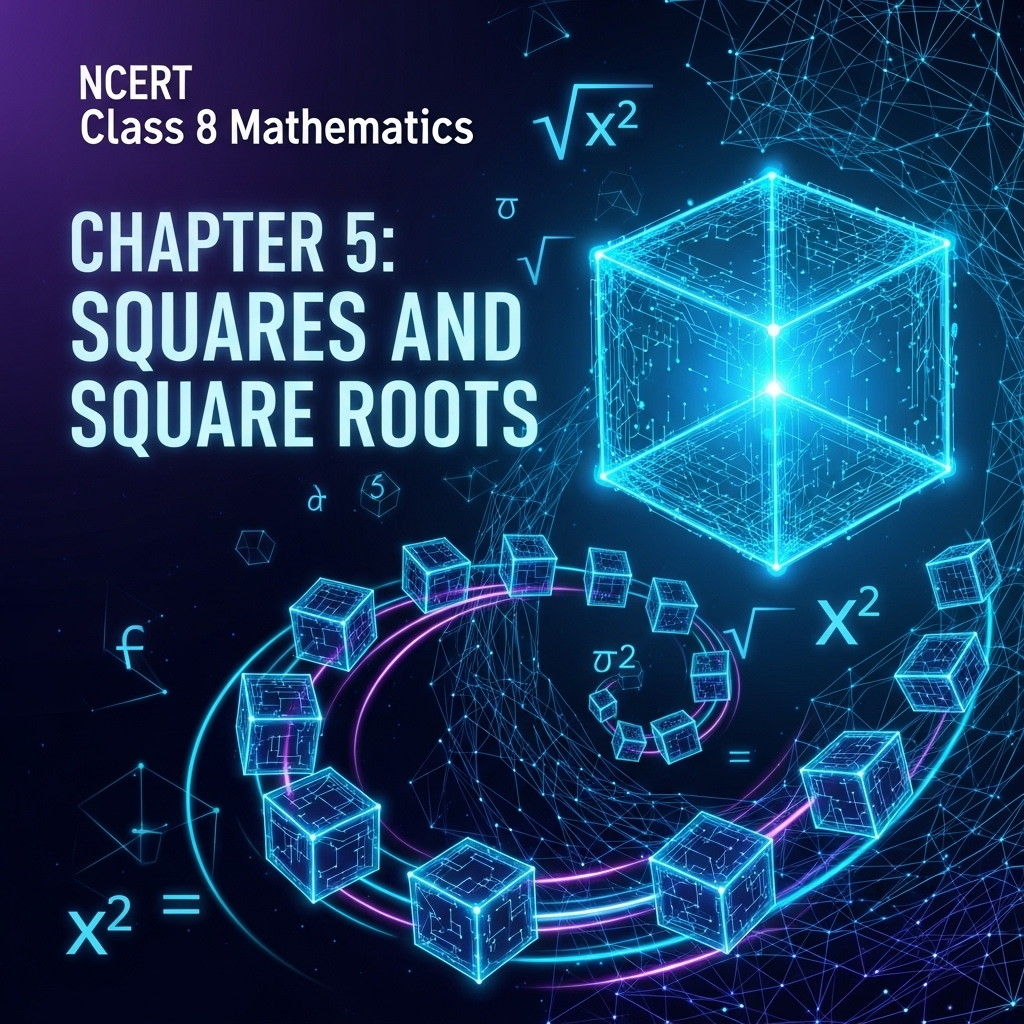 Complete Solutions and Summary of Squares and Square Roots – NCERT Class 8 Mathematics Chapter 5