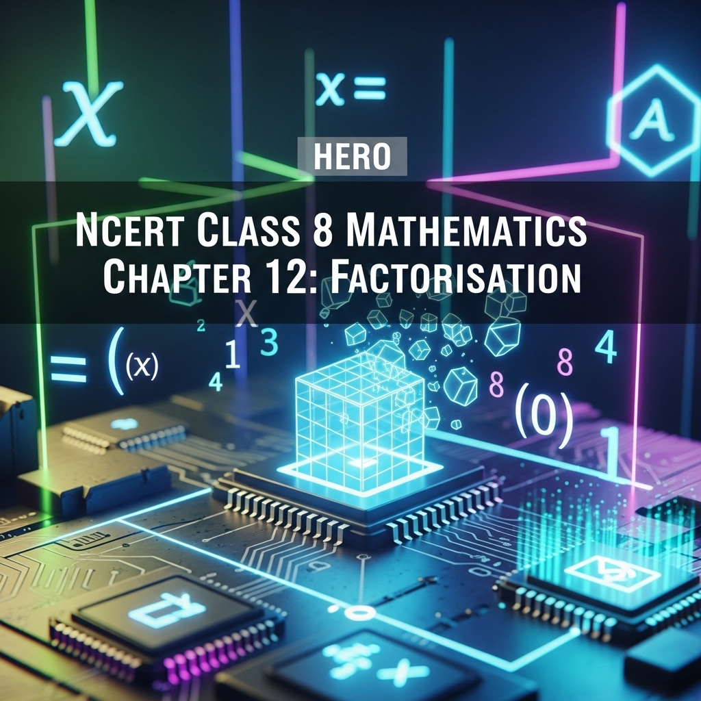 Complete Solutions and Summary of Factorisation – NCERT Class 8 Mathematics Chapter 12