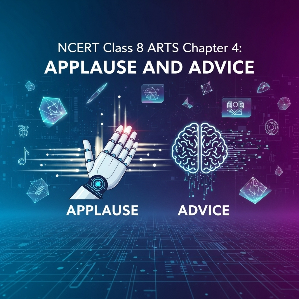 Complete Solutions and Summary of Applause and Advice – NCERT Class 8, Arts, Chapter 4 – Summary, Questions, Answers, Extra Questions
