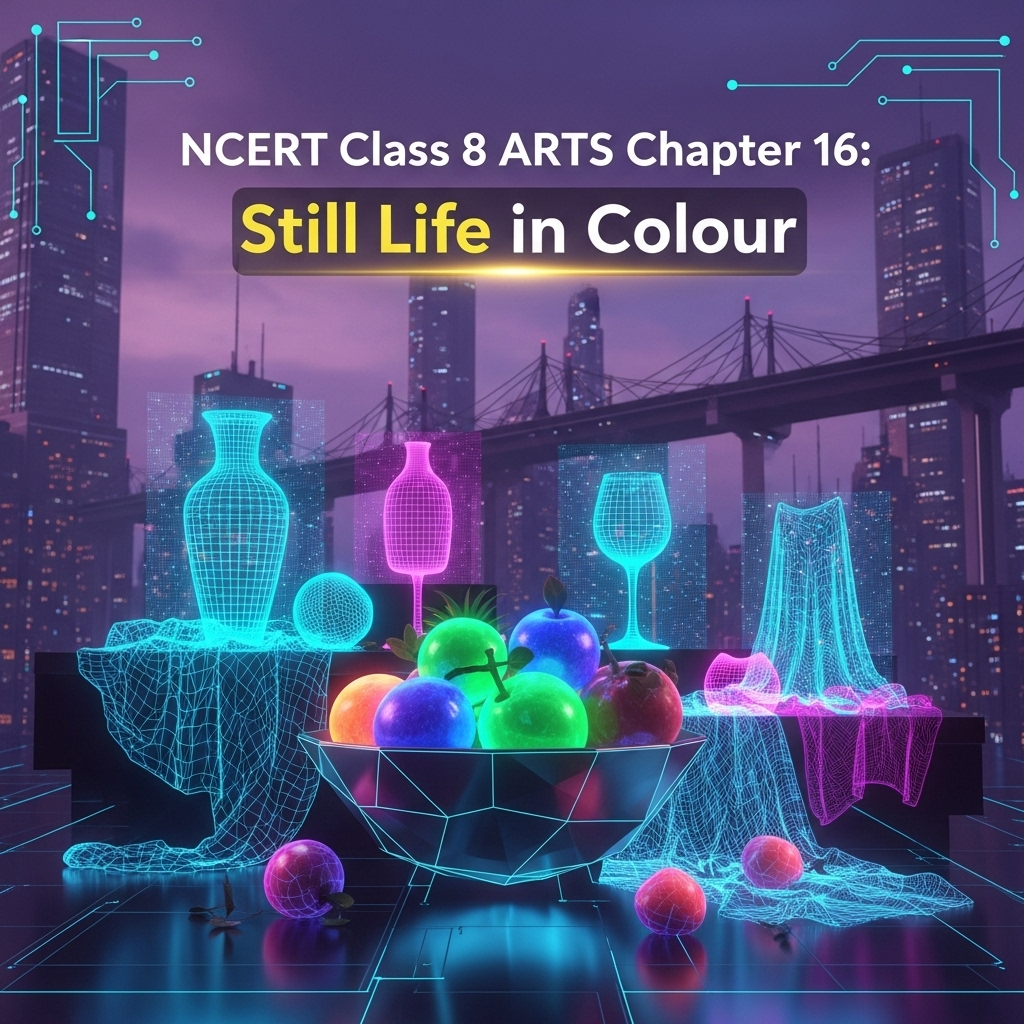 Complete Solutions and Summary of Still Life in Colour – NCERT Class 8, Arts, Chapter 16 – Summary, Questions, Answers, Extra Questions