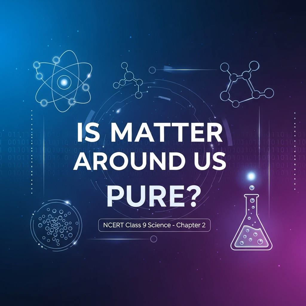 Complete Solutions and Summary of Is Matter Around Us Pure – NCERT Class 9, Science, Chapter 2 – Summary, Questions, Answers, Extra Questions