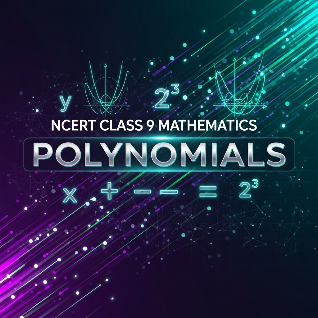 Complete Solutions and Summary of Polynomials – NCERT Class 9, Mathematics, Chapter 2 – Summary, Questions, Answers, Extra Questions
