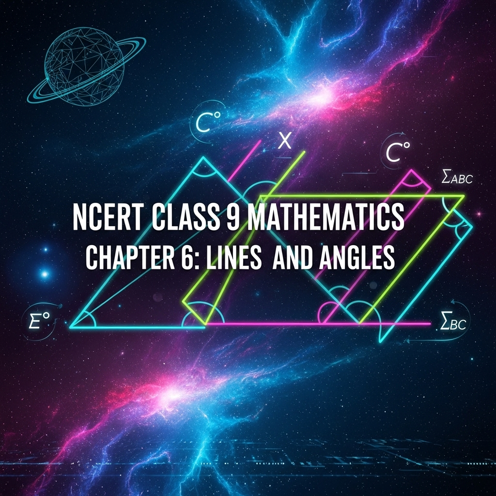 Complete Solutions and Summary of Lines and Angles – NCERT Class 9, Mathematics, Chapter 6 – Summary, Questions, Answers, Extra Questions