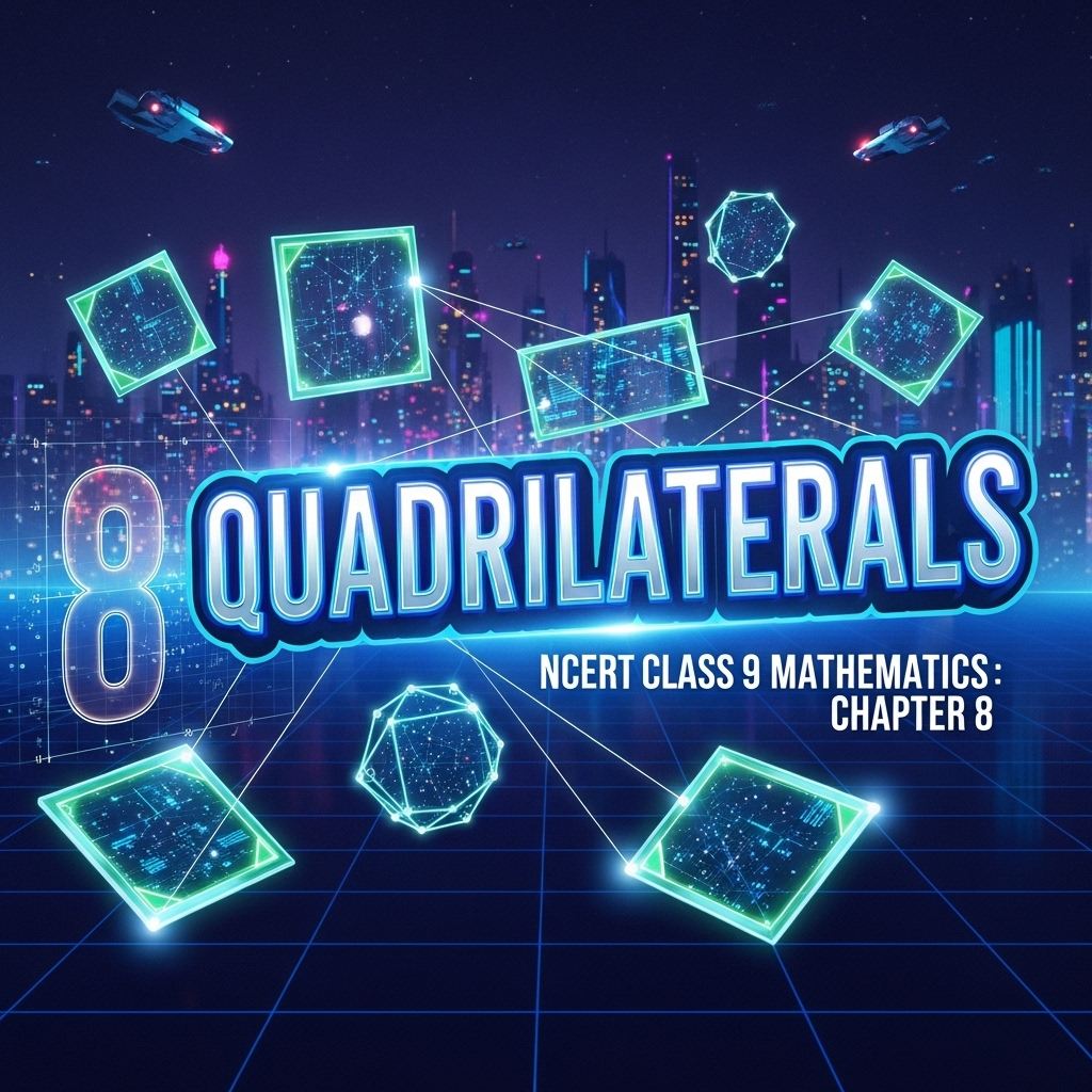 Complete Solutions and Summary of Quadrilaterals – NCERT Class 9, Mathematics, Chapter 8 – Summary, Questions, Answers, Extra Questions
