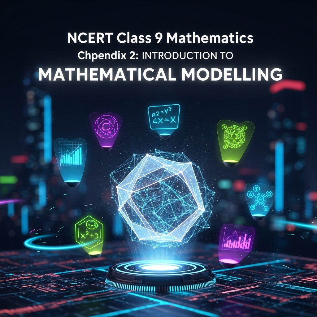 Complete Solutions and Summary of Introduction to Mathematical Modelling – NCERT Class 9, Mathematics, Appendix 2 – Summary, Questions, Answers, Extra Questions