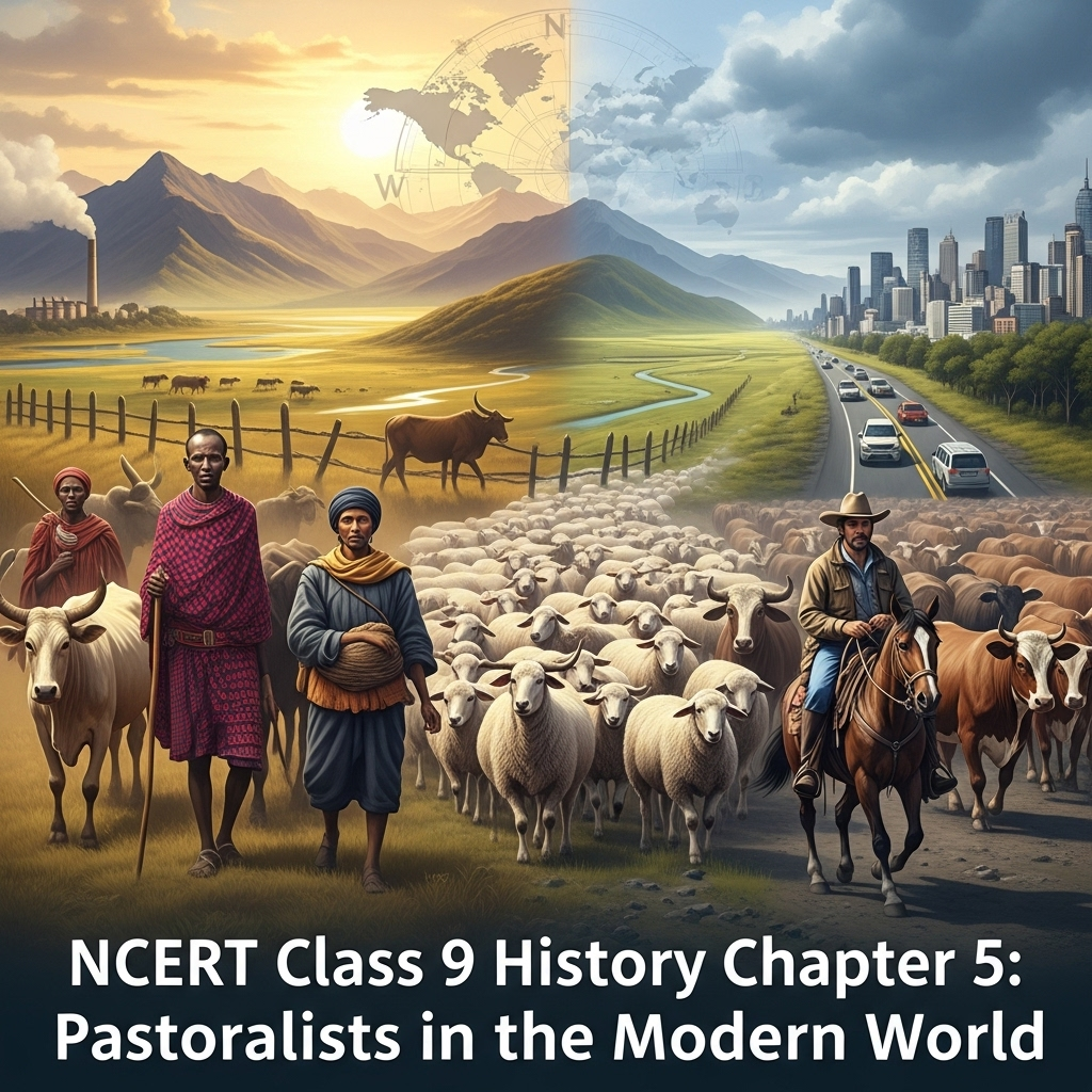 Complete Solutions and Summary of Pastoralists in the Modern World – NCERT Class 9, History, Chapter 5 – Summary, Questions, Answers, Extra Questions