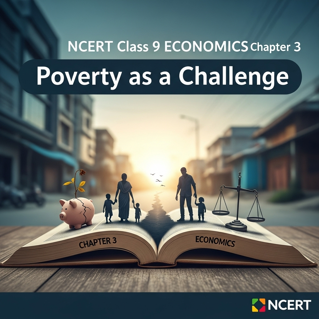 Complete Solutions and Summary of Poverty as a Challenge – NCERT Class 9, Economics, Chapter 3 – Summary, Questions, Answers, Extra Questions