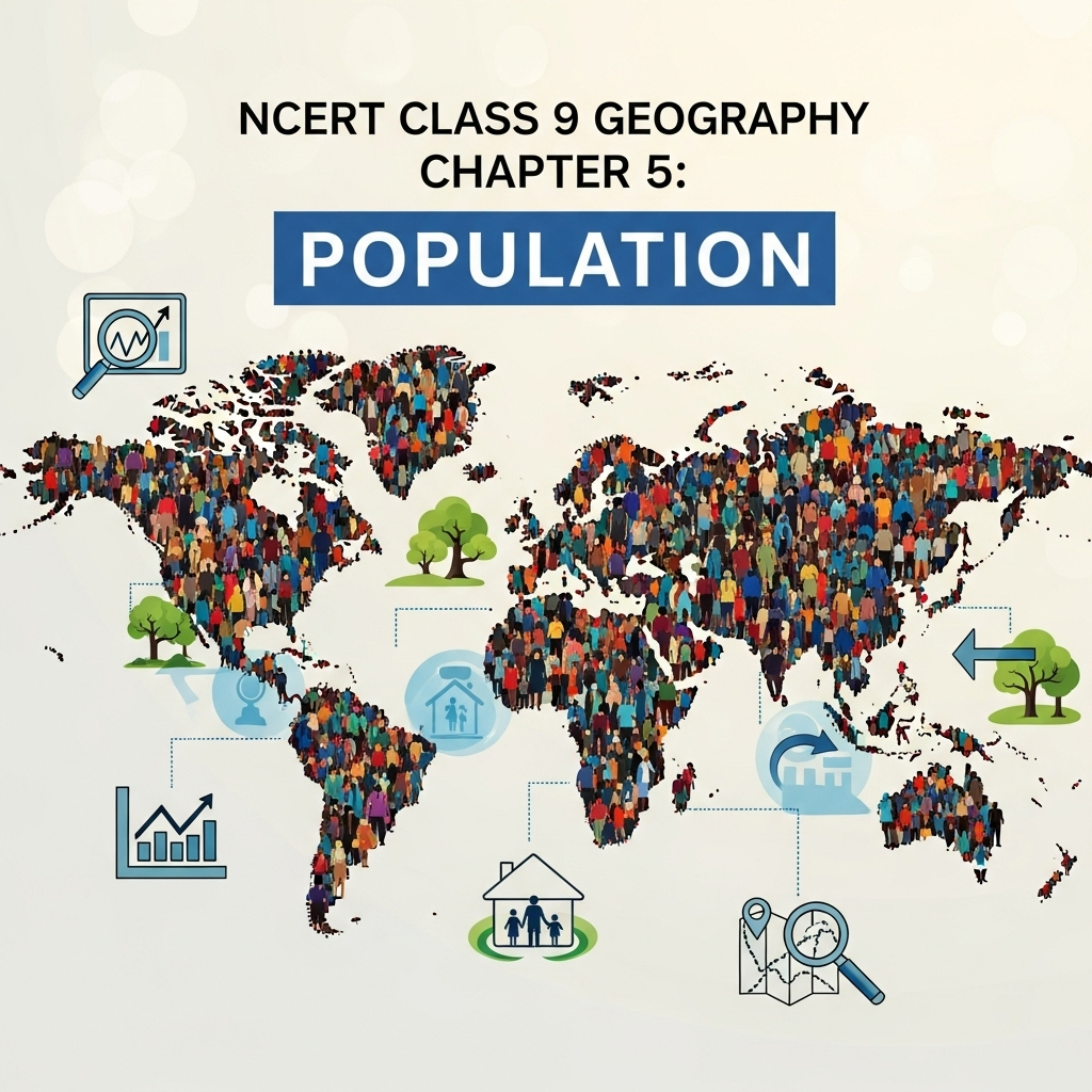 Complete Solutions and Summary of Population – NCERT Class 9, Geography, Chapter 6 – Summary, Questions, Answers, Extra Questions