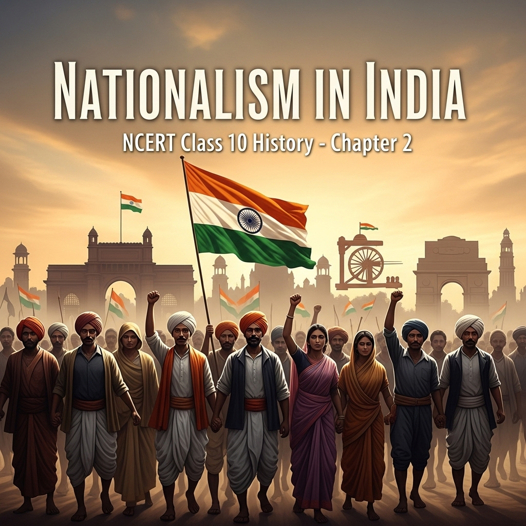 Complete Solutions and Summary of Nationalism in India – NCERT Class 10, History, Chapter 2 – Summary, Questions, Answers, Extra Questions