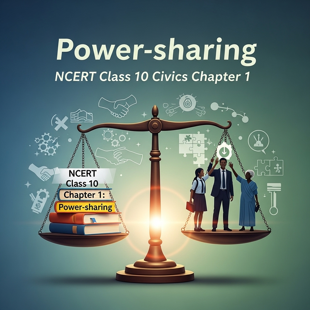Complete Solutions and Summary of Power-sharing – NCERT Class 10, Civics, Chapter 1 – Summary, Questions, Answers, Extra Questions