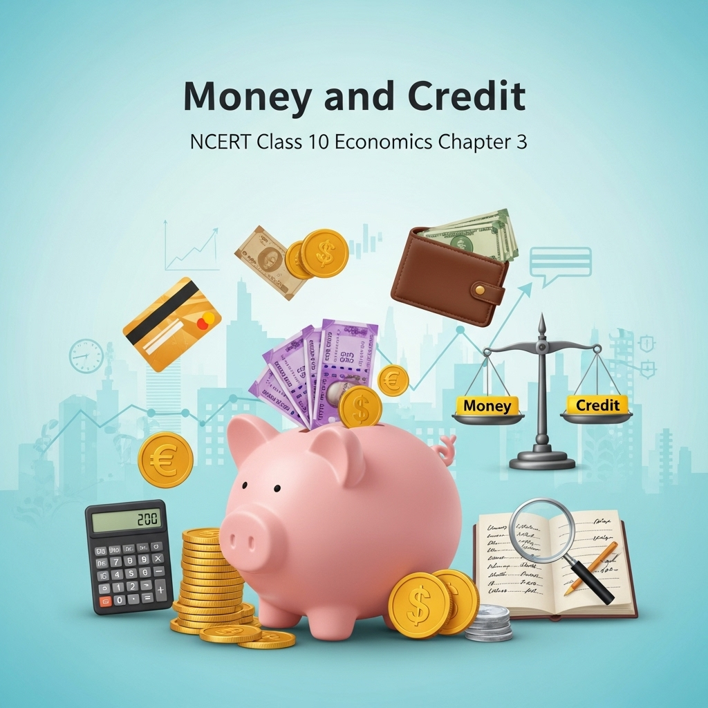 Complete Solutions and Summary of Money and Credit – NCERT Class 10, Economics, Chapter 3 – Summary, Questions, Answers, Extra Questions