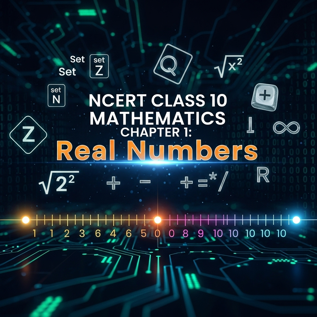 Complete Solutions and Summary of Real Numbers – NCERT Class 10, Mathematics, Chapter 1 – Summary, Questions, Answers, Extra Questions
