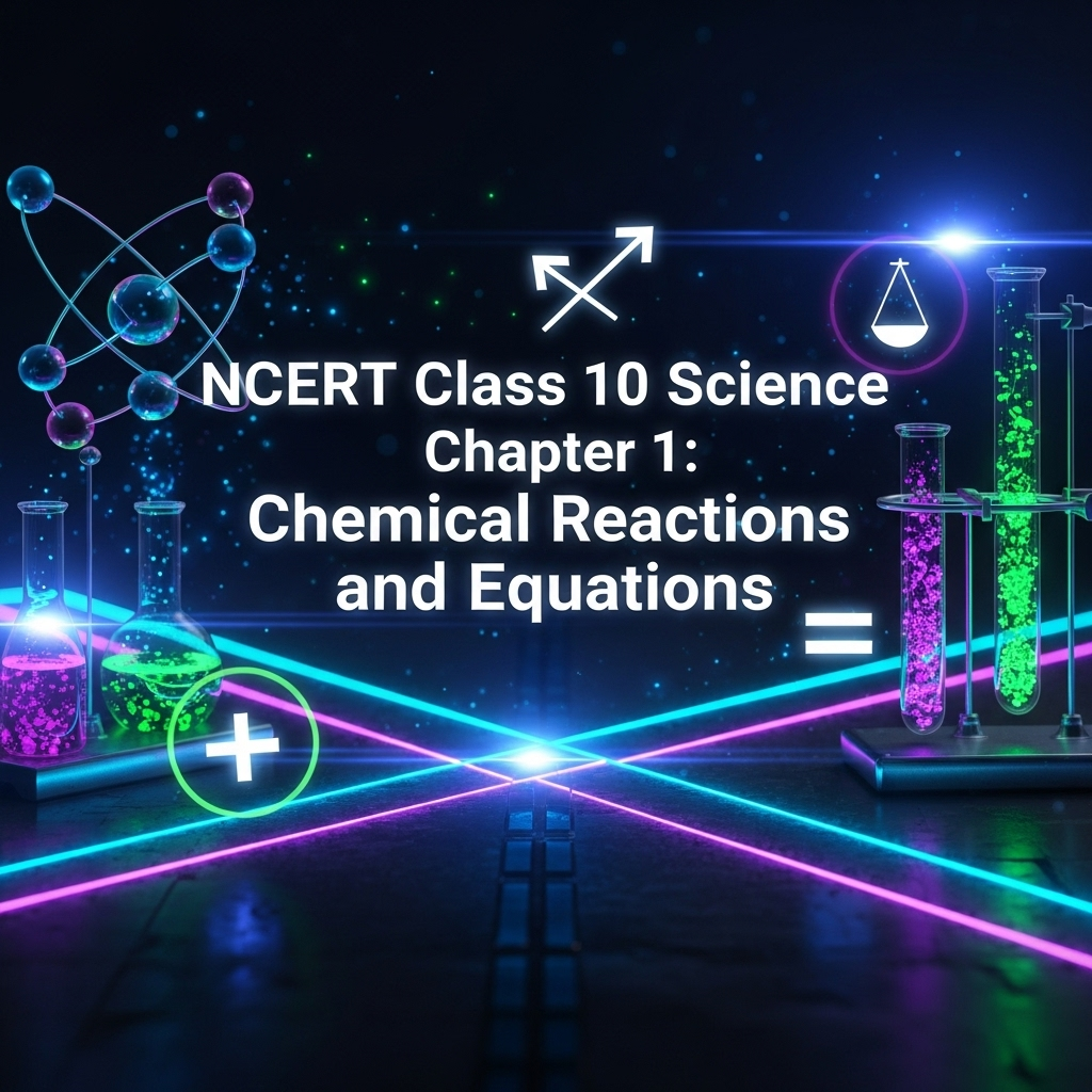 Complete Solutions and Summary of Chemical Reactions and Equations – NCERT Class 10, Science, Chapter 1 – Summary, Questions, Answers, Extra Questions