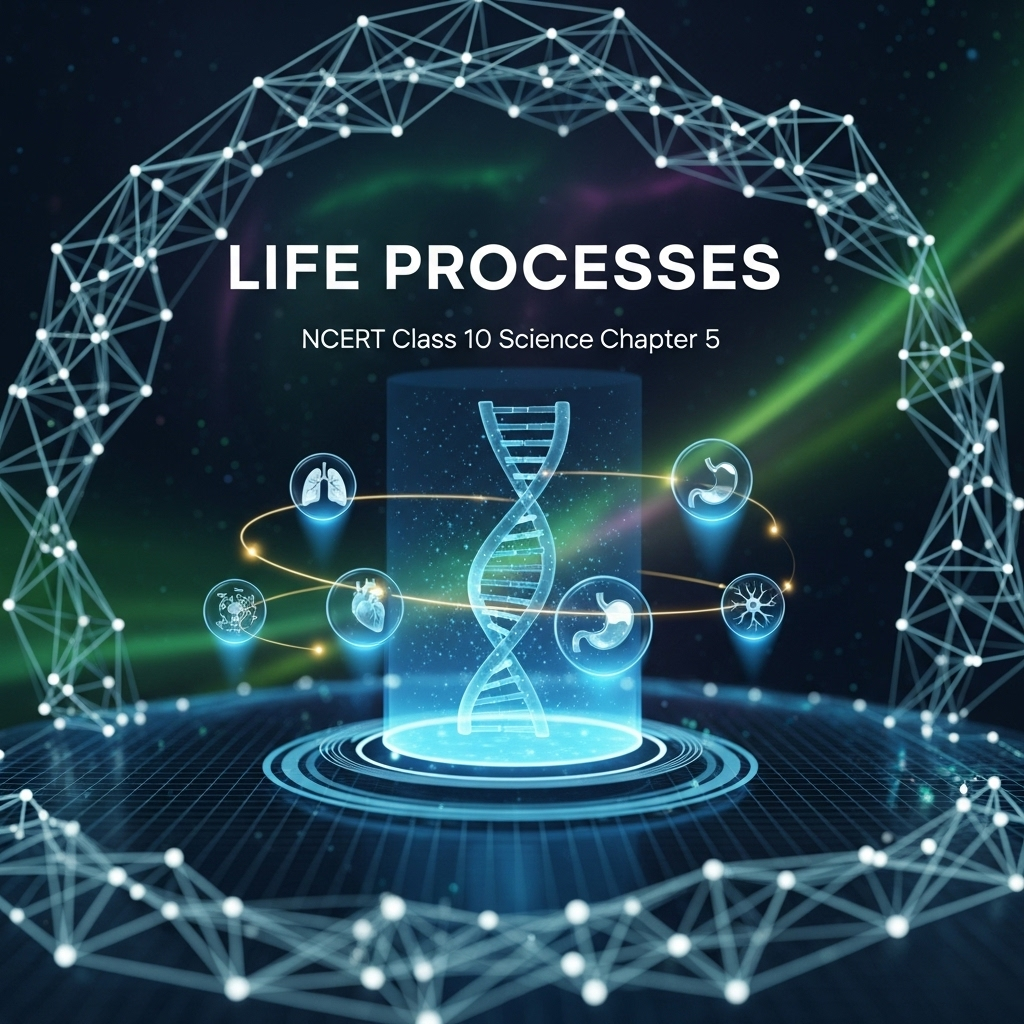 Complete Solutions and Summary of Life Processes – NCERT Class 10, Science, Chapter 5 – Summary, Questions, Answers, Extra Questions