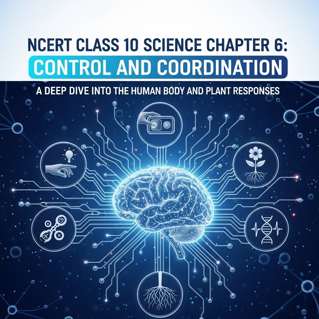 Complete Solutions and Summary of Control and Coordination – NCERT Class 10, Science, Chapter 6 – Summary, Questions, Answers, Extra Questions