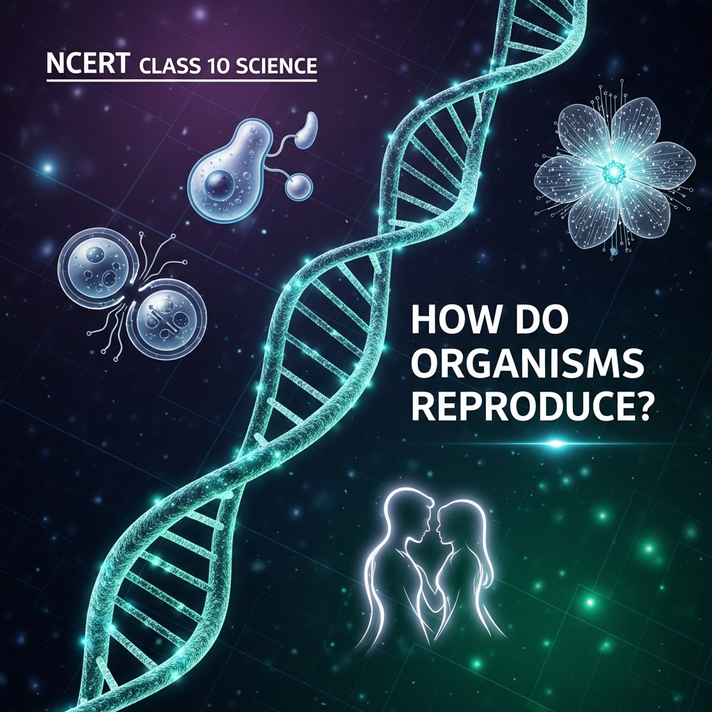 Complete Solutions and Summary of How do Organisms Reproduce? – NCERT Class 10, Science, Chapter 7 – Summary, Questions, Answers, Extra Questions