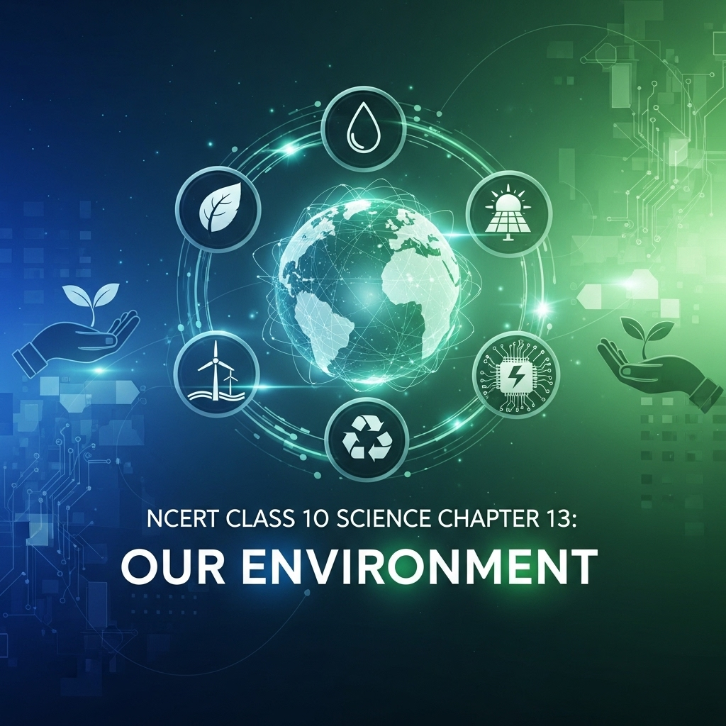 Complete Solutions and Summary of Our Environment – NCERT Class 10, Science, Chapter 13 – Summary, Questions, Answers, Extra Questions