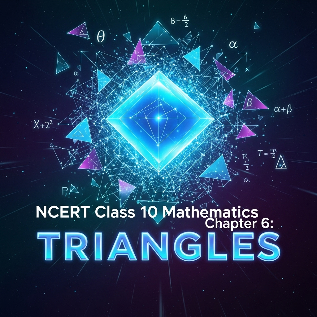 Complete Solutions and Summary of Triangles – NCERT Class 10, Mathematics, Chapter 6 – Summary, Questions, Answers, Extra Questions
