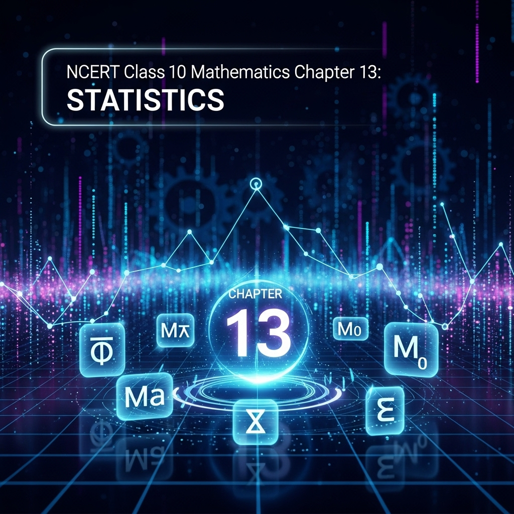 Complete Solutions and Summary of Statistics – NCERT Class 10, Mathematics, Chapter 13 – Summary, Questions, Answers, Extra Questions