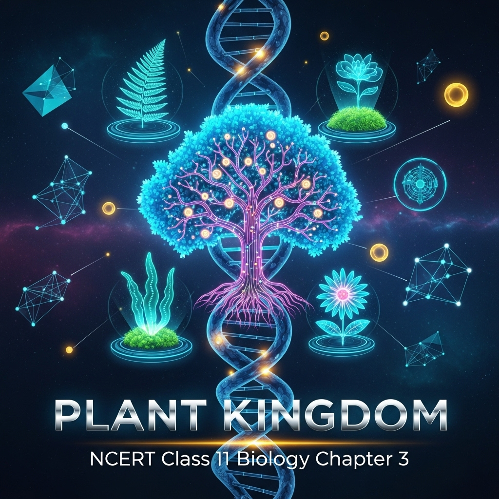 Complete Solutions and Summary of Plant Kingdom β NCERT Class 11, Biology, Chapter 3 β Summary, Questions, Answers, Extra Questions
