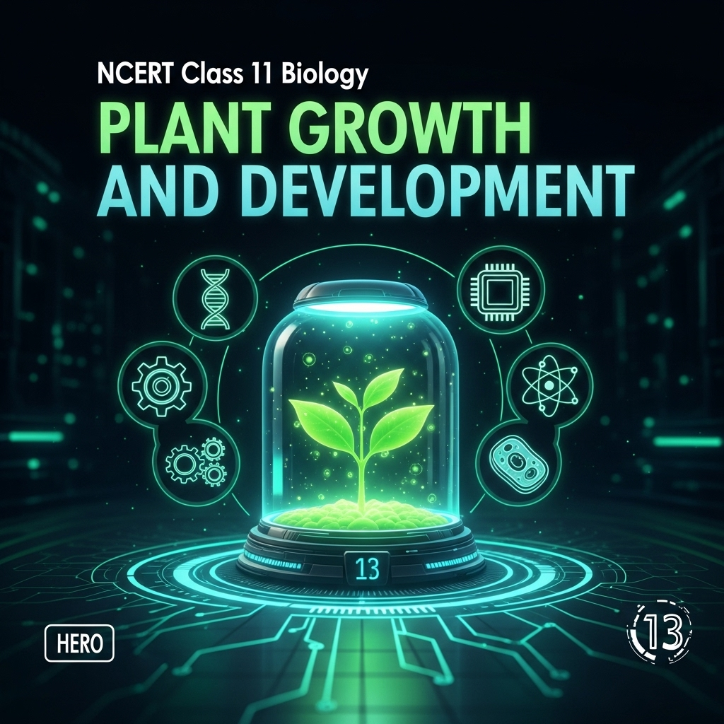 Complete Solutions and Summary of Plant Growth and Development β NCERT Class 11, Biology, Chapter 13 β Summary, Questions, Answers, Extra Questions