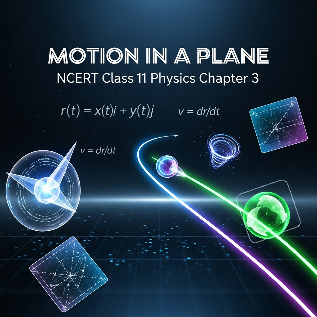 Complete Solutions and Summary of Motion in a Plane β NCERT Class 11, Physics, Chapter 3 β Summary, Questions, Answers, Extra Questions