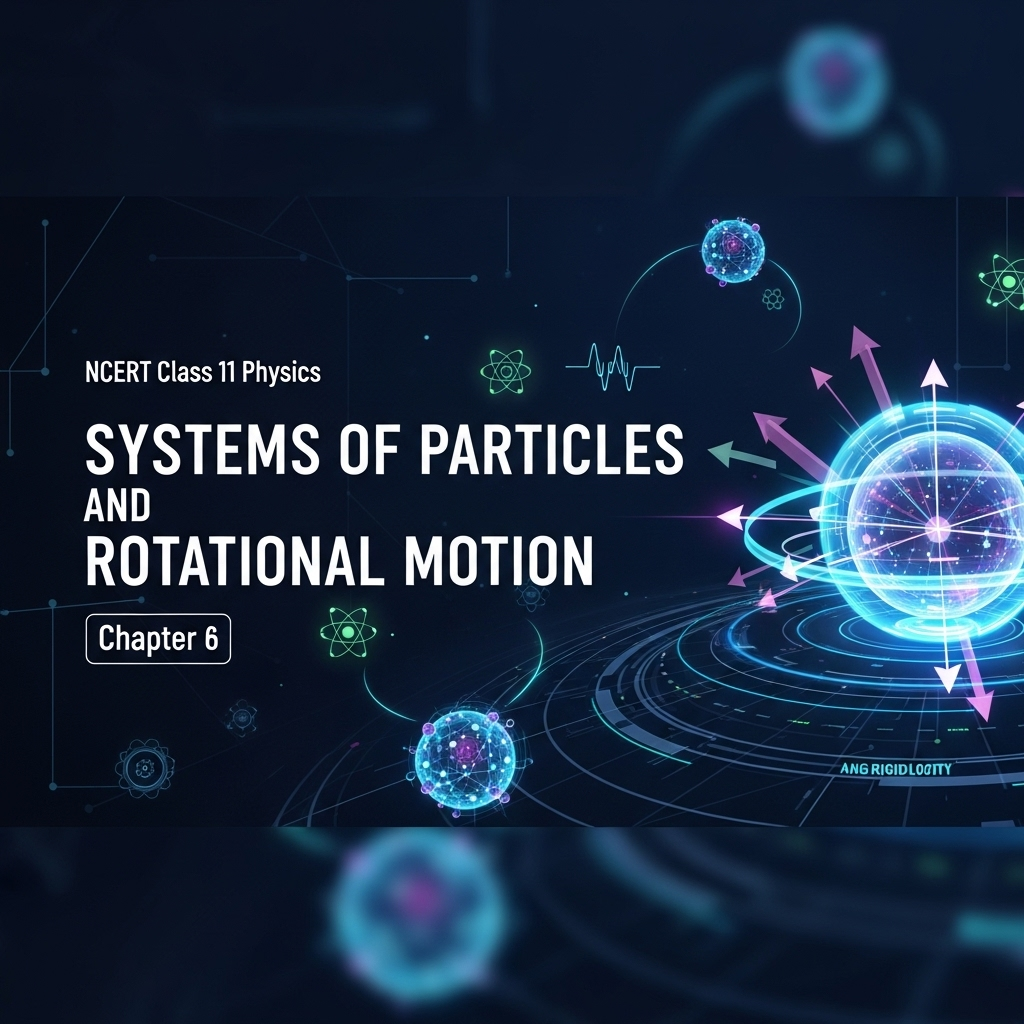 Complete Solutions and Summary of Systems of Particles and Rotational Motion β NCERT Class 11, Physics, Chapter 6 β Summary, Questions, Answers, Extra Questions