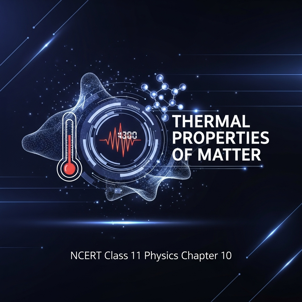 Complete Solutions and Summary of Thermal Properties of Matter β NCERT Class 11, Physics, Chapter 10 β Summary, Questions, Answers, Extra Questions