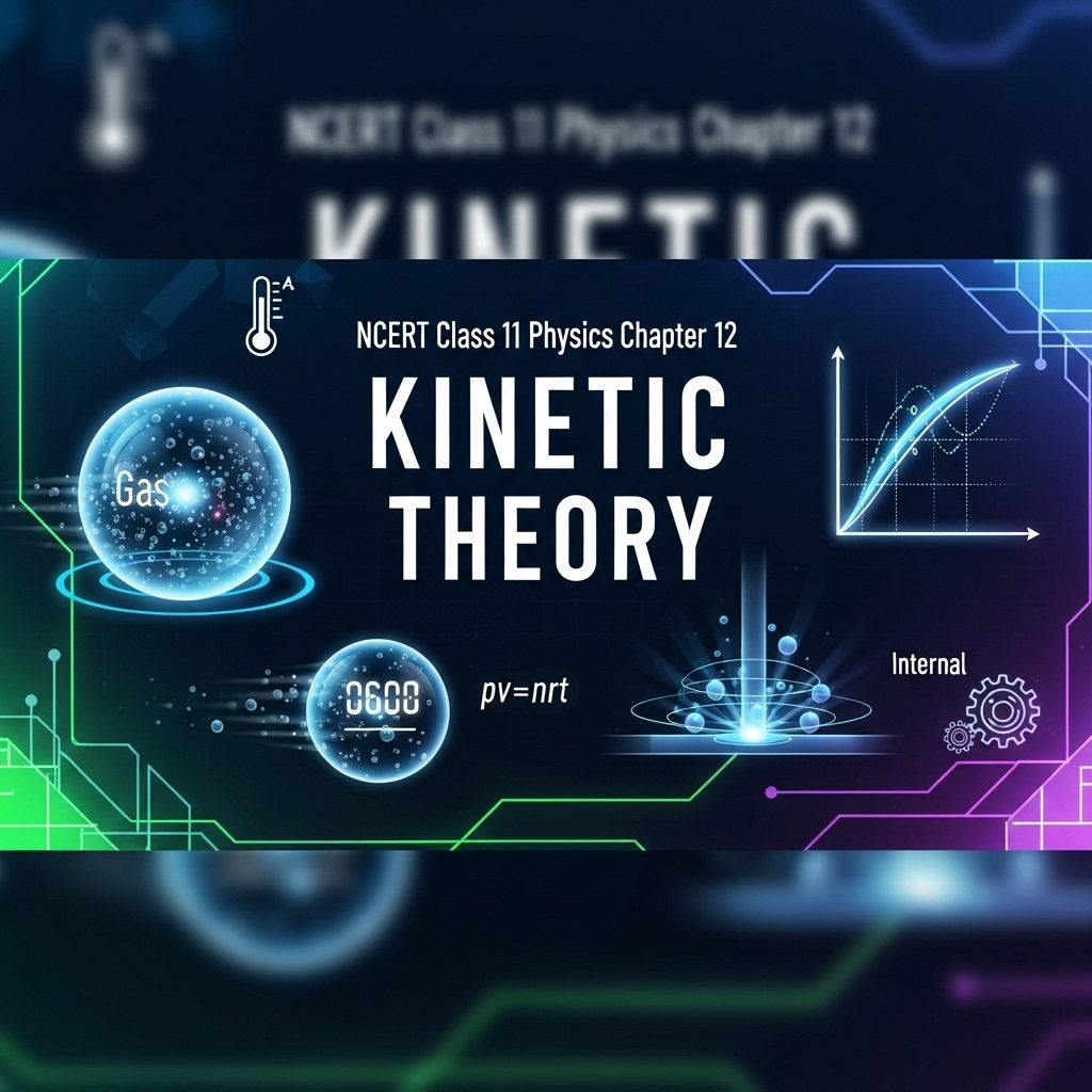 Complete Solutions and Summary of Kinetic Theory β NCERT Class 11, Physics, Chapter 12 β Summary, Questions, Answers, Extra Questions