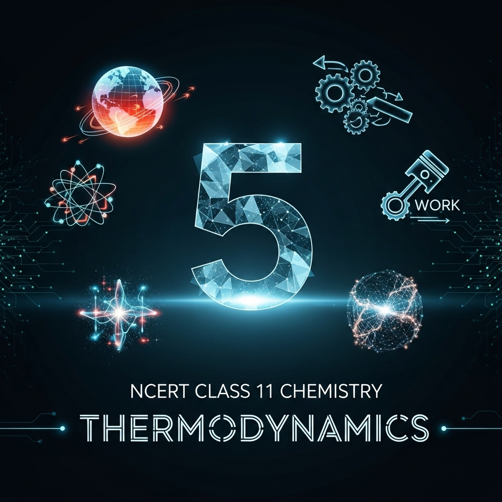 Complete Solutions and Summary of Thermodynamics β NCERT Class 11, Chemistry, Chapter 5 β Summary, Questions, Answers, Extra Questions