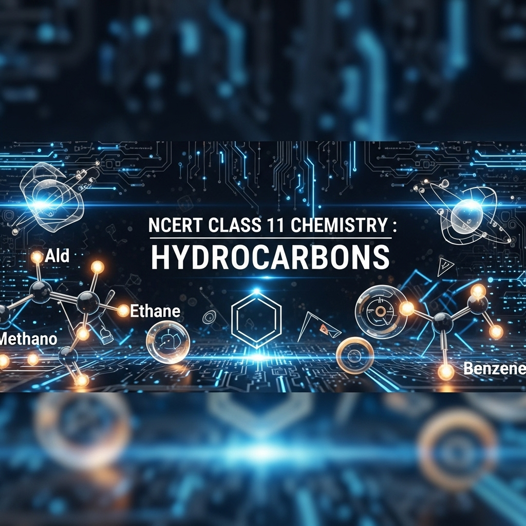 Complete Solutions and Summary of Hydrocarbons – NCERT Class 11, Chemistry, Chapter 9 – Summary, Questions, Answers, Extra Questions