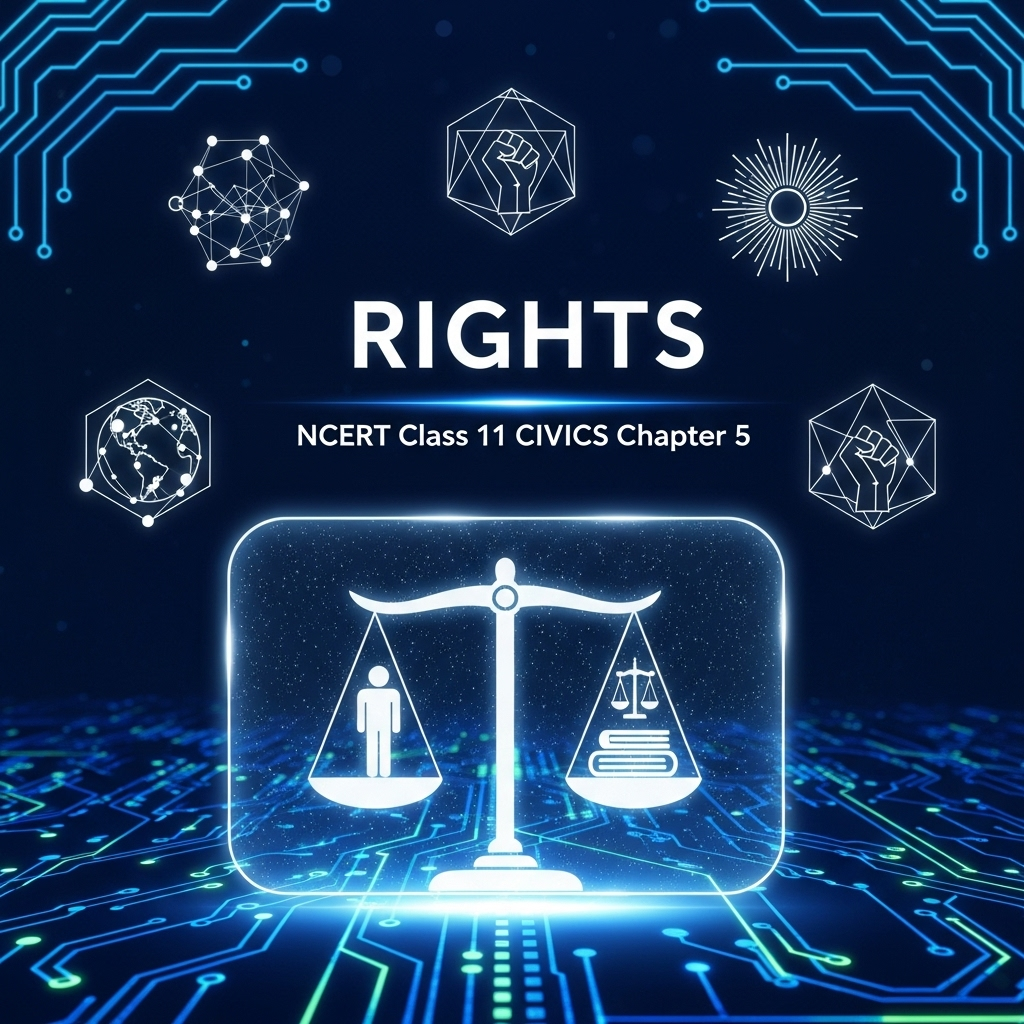 Complete Solutions and Summary of Rights – NCERT Class 11, Civics, Chapter 5 – Summary, Questions, Answers, Extra Questions