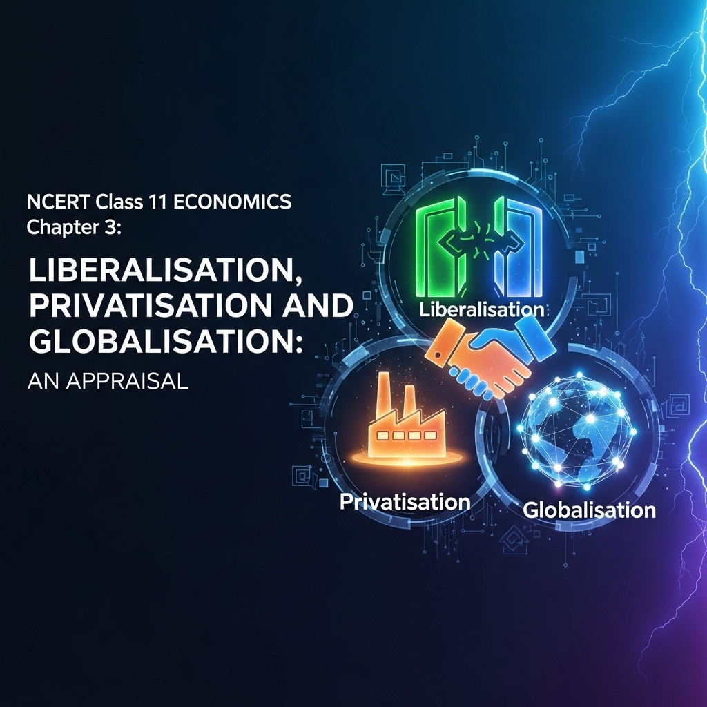 Complete Solutions and Summary of Liberalisation, Privatisation and Globalisation: An Appraisal – NCERT Class 11, Economics, Chapter 3 – Summary, Questions, Answers, Extra Questions
