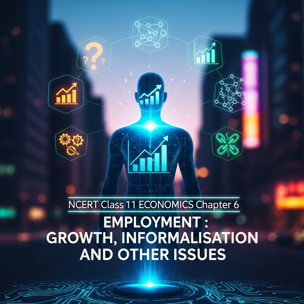 Complete Solutions and Summary of Employment: Growth, Informalisation and Other Issues – NCERT Class 11, Economics, Chapter 6 – Summary, Questions, Answers, Extra Questions
