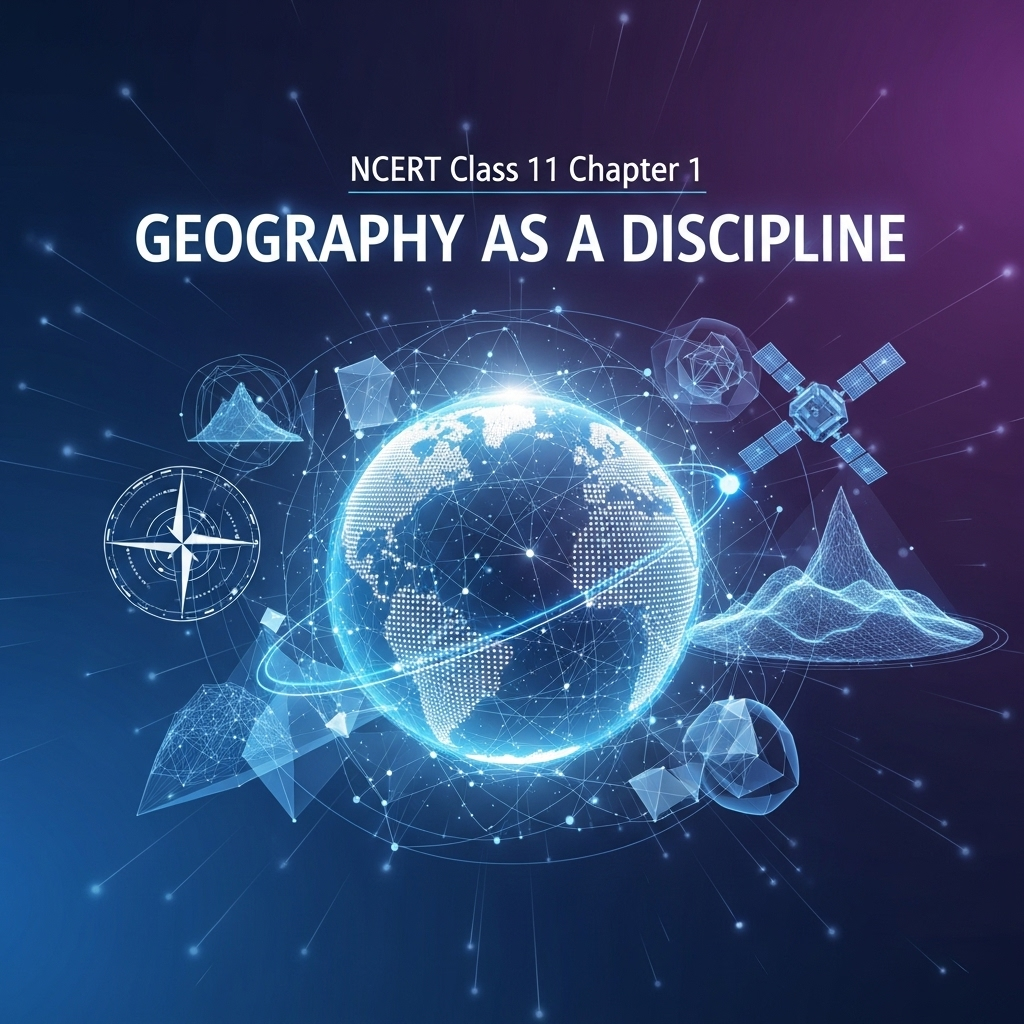 Complete Solutions and Summary of Geography as a Discipline – NCERT Class 11, Geography, Chapter 1 – Summary, Questions, Answers, Extra Questions