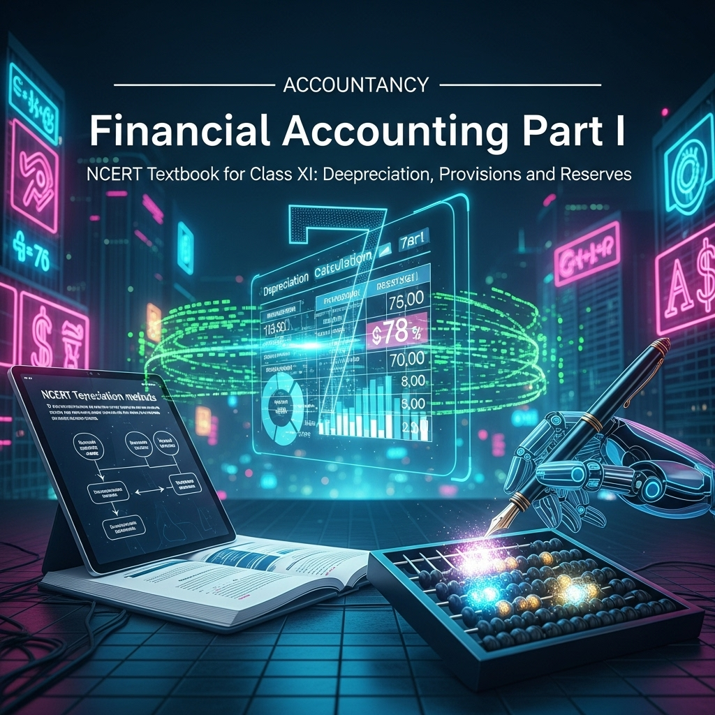 Depreciation, Provisions and Reserves β NCERT Class 11 Accountancy Financial Accounting Part I, Chapter 7 β Concepts, Methods, and Practice