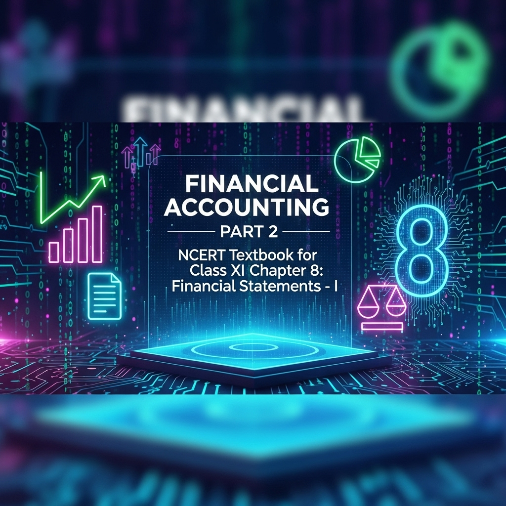 Financial Statements β I β NCERT Class 11 Accountancy Financial Accounting Part II, Chapter 8 β Concepts, Trading Account, and Balance Sheet