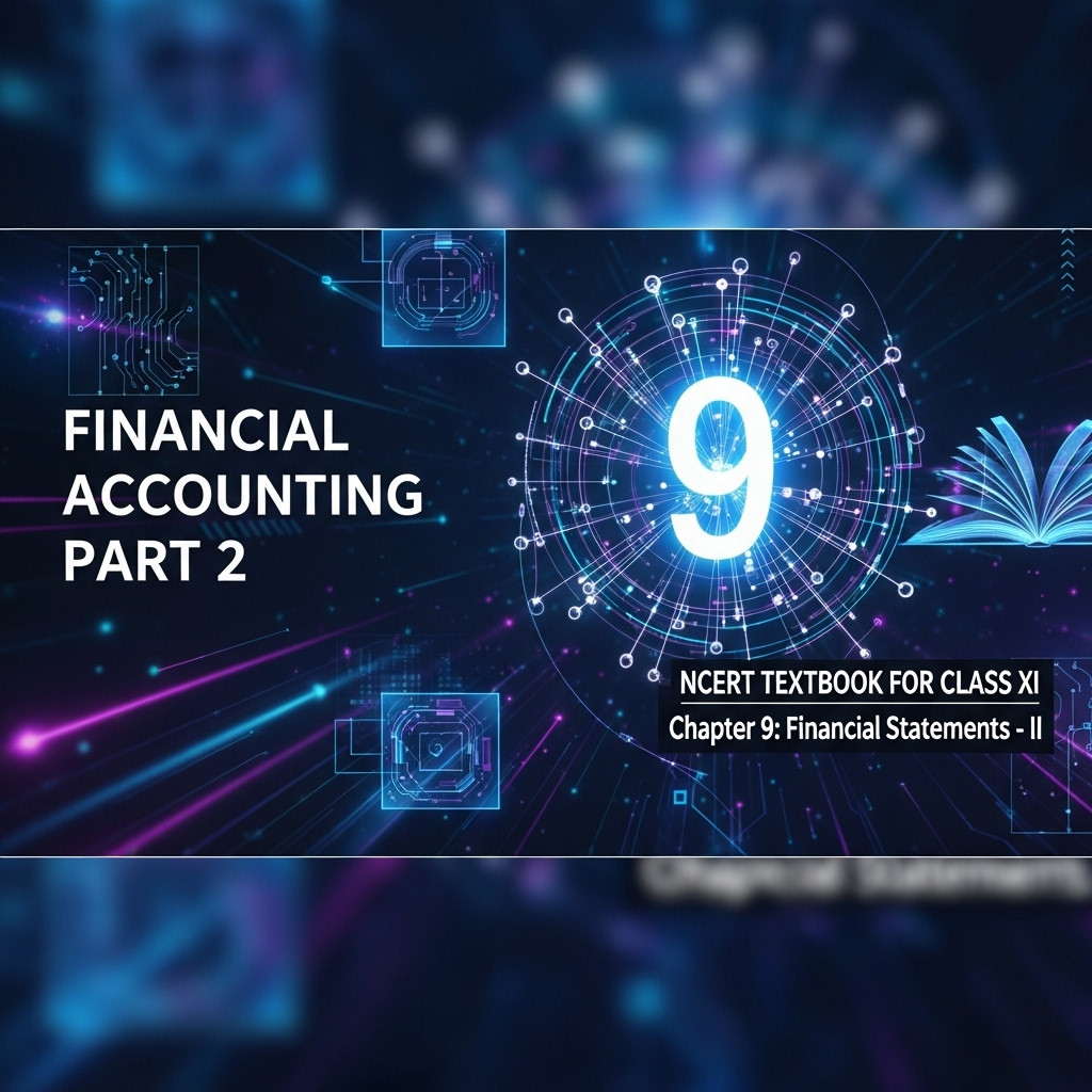 Financial Statements β II β NCERT Class 11 Accountancy Financial Accounting Part II, Chapter 9 β Adjustments in Final Accounts and Practical Examples