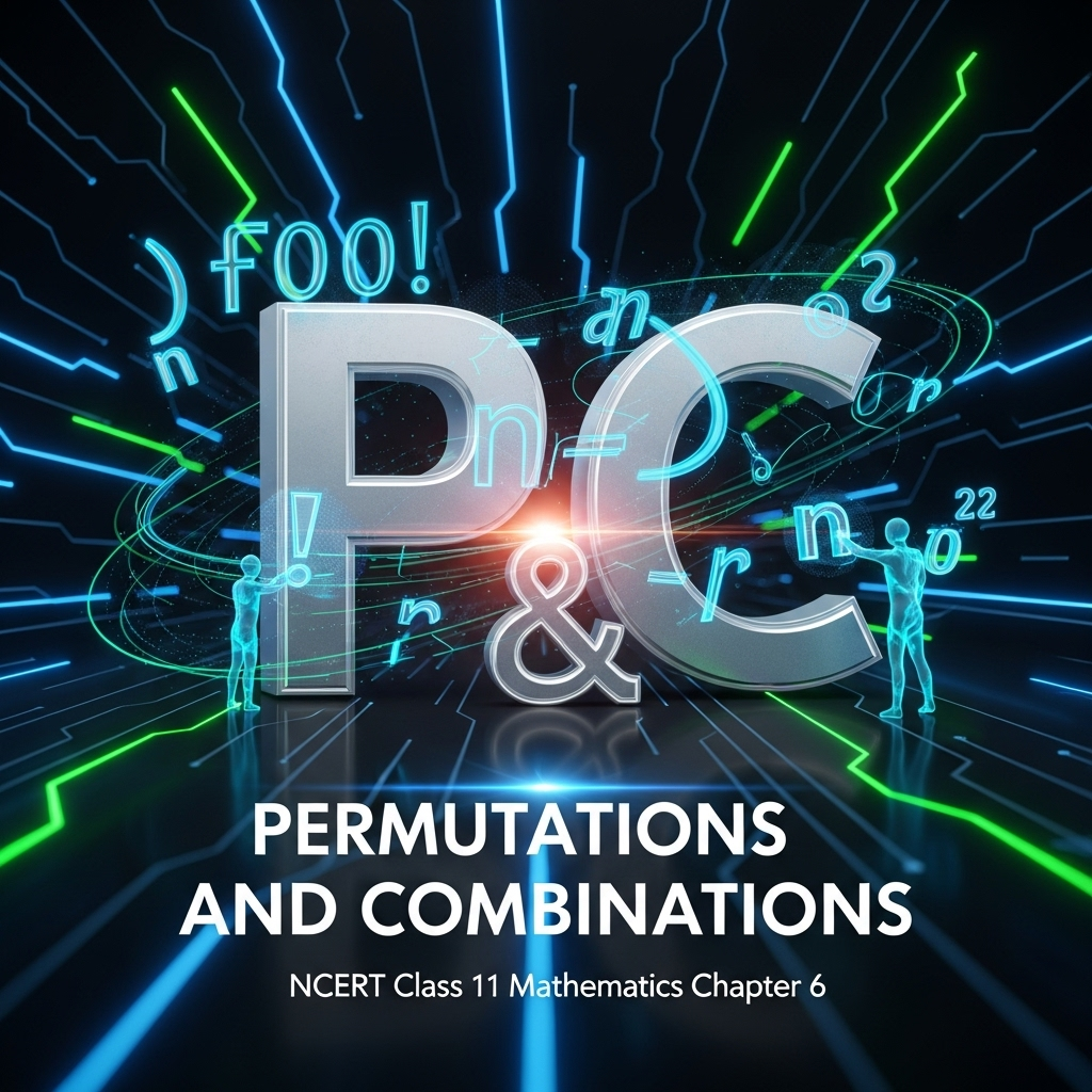 Permutations and Combinations β NCERT Class 11 Mathematics Chapter 6 β Counting Principles, Problems, and Application Scenarios