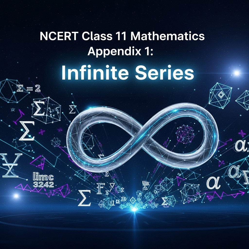 Infinite Series β NCERT Class 11 Mathematics Appendix 1 β Binomial Theorem, Infinite Geometric Series, Exponential and Logarithmic Series
