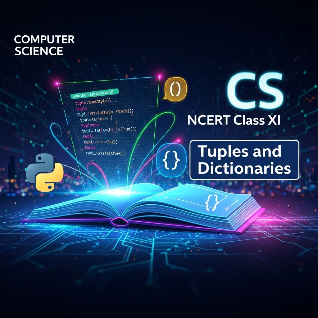 Tuples and Dictionaries – NCERT Class 11 Computer Science Chapter 10 – Tuple Operations and Dictionary Handling in Python