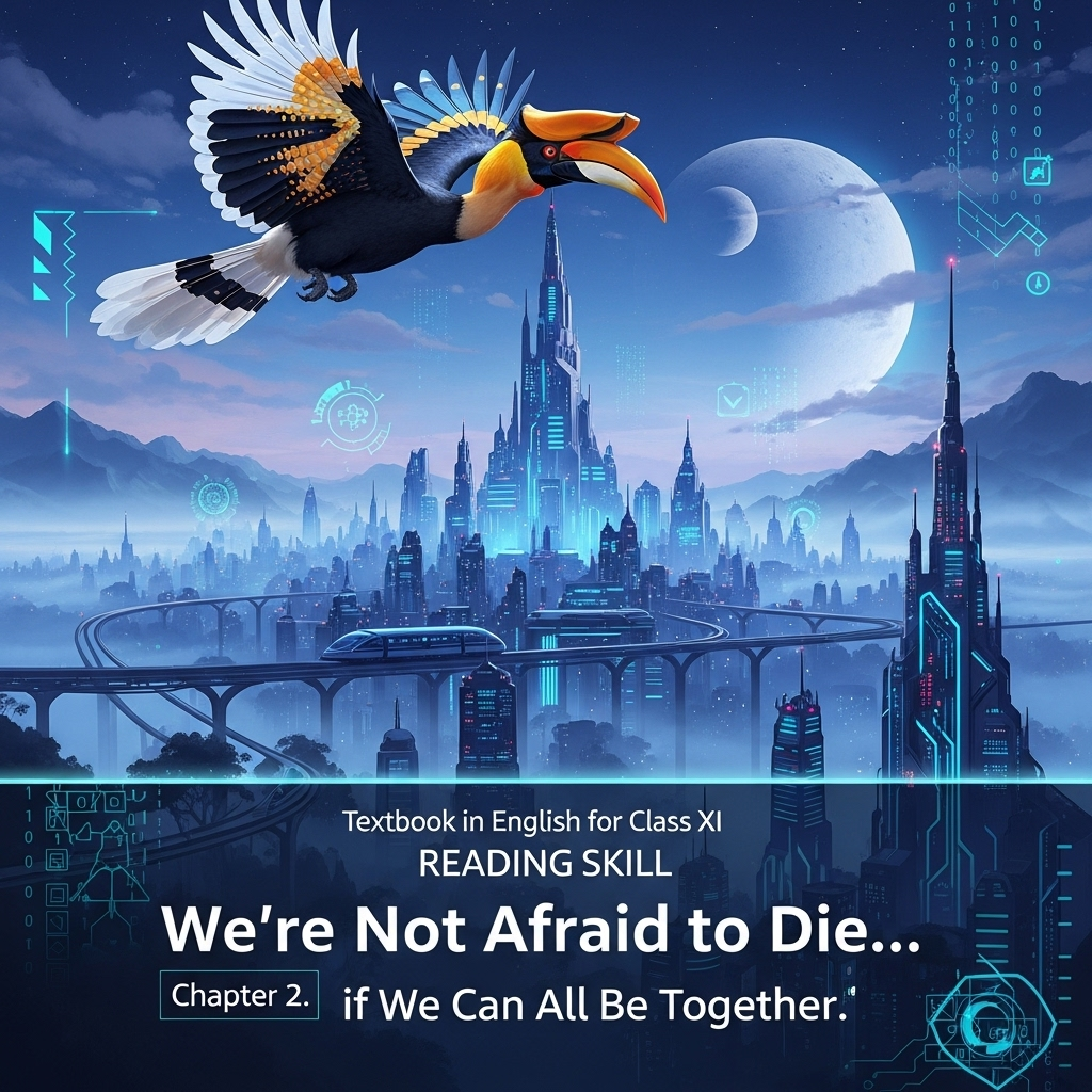 We’re Not Afraid to Die... if We Can All Be Together – Hornbill Class 11 English Reading Skill Chapter 2
