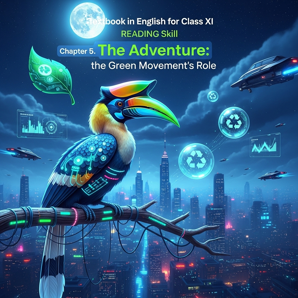 Complete Summary and Solutions for The Adventure – NCERT Class XI English Hornbill, Chapter 5 – Reading Skill, Explanation, Questions, Answers