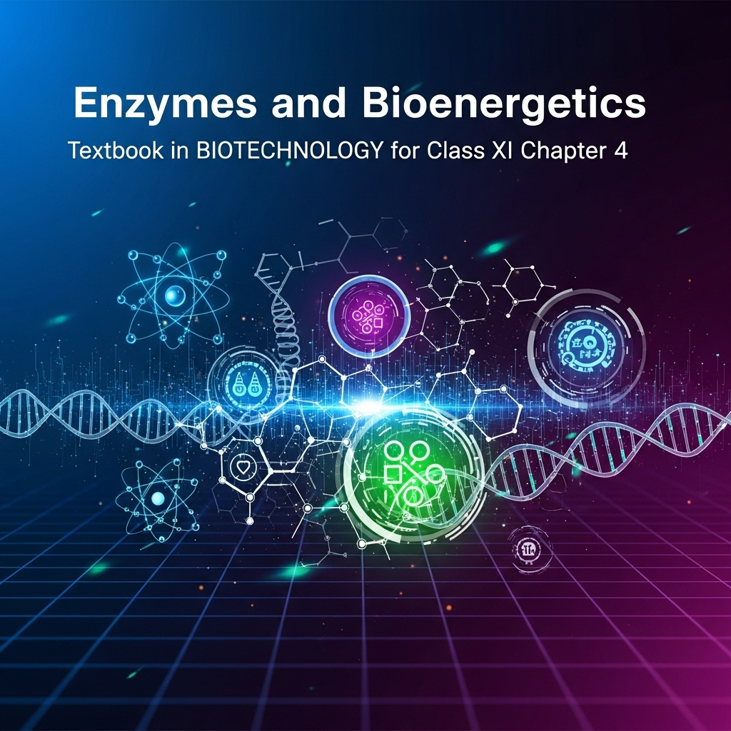 Complete Summary and Solutions for Enzymes and Bioenergetics β NCERT Class XI Biotechnology, Chapter 4 β Enzyme Mechanisms, Thermodynamics, Exercises