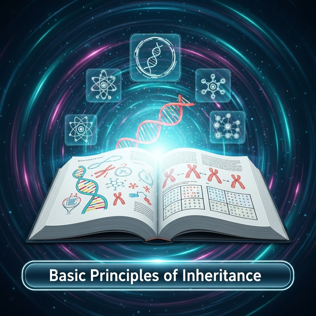 Complete Summary and Solutions for Basic Principles of Inheritance β NCERT Class XI Biotechnology, Chapter 6 β Laws, Genetics, Mendel, Crossing Over, Exercises
