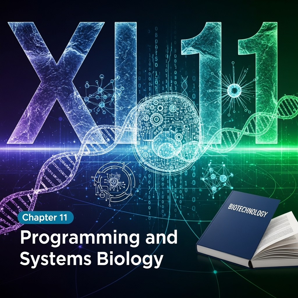 Complete Summary and Solutions for Programming and Systems Biology β NCERT Class XI Biotechnology, Chapter 11 β Python, R, Bioinformatics Tools, Models, Analysis