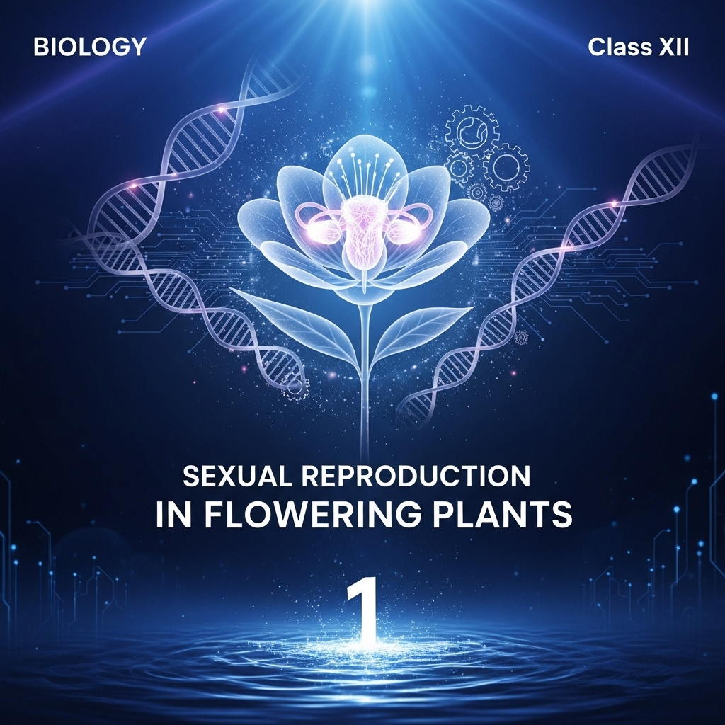 Complete Summary and Solutions for Sexual Reproduction in Flowering Plants β NCERT Class XII Biology, Chapter 1 β Structures, Events, Apomixis, Questions, Answers